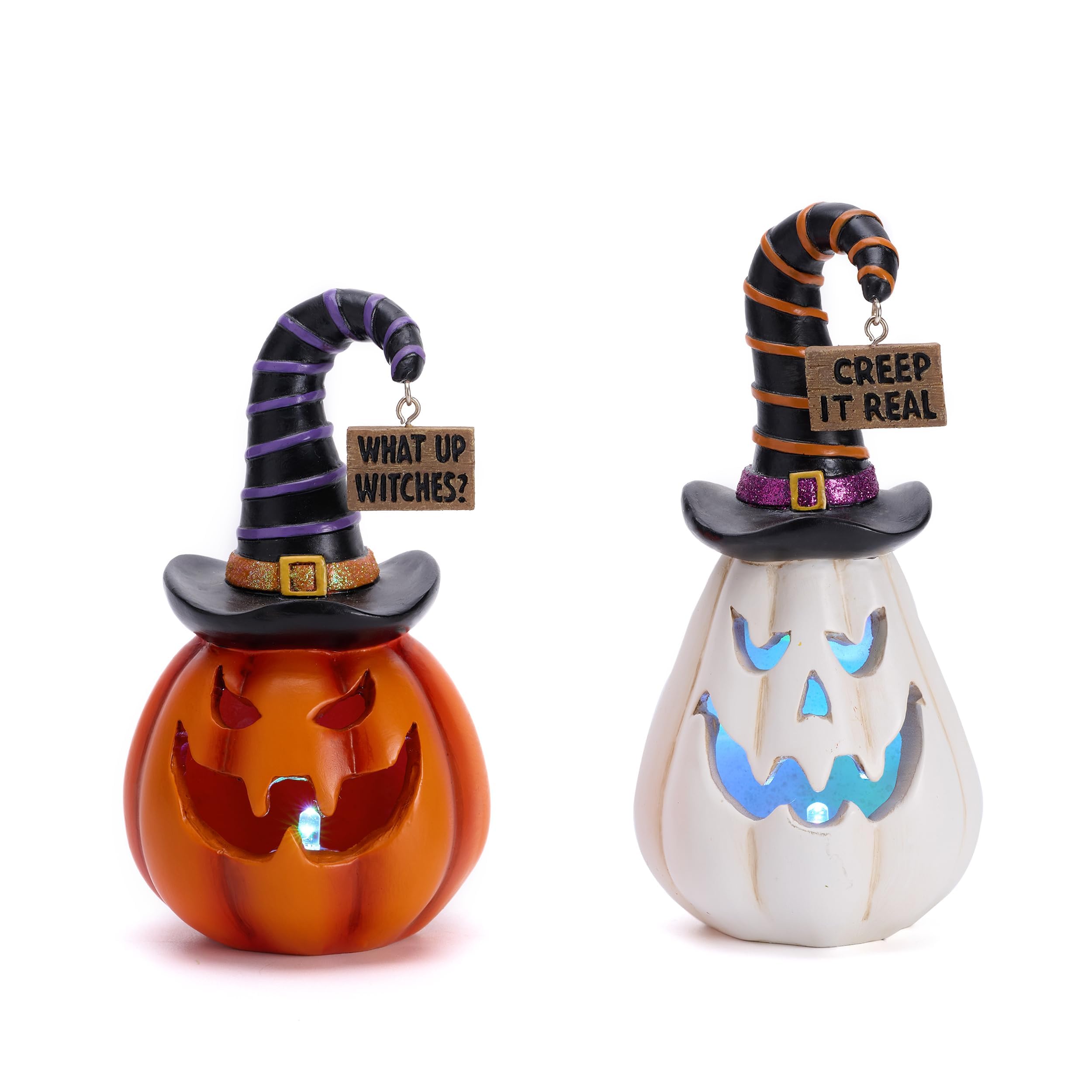 Amazon.com: Valery Madelyn Pumpkin Halloween Decorations Indoor